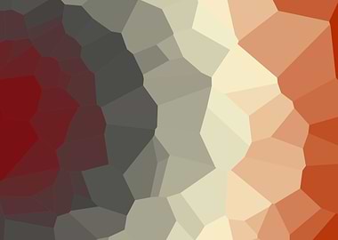 Red Trianglify colors