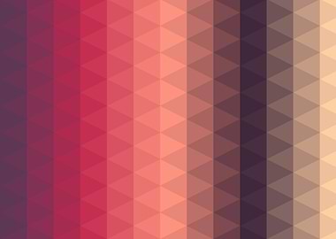 Hotpink Trianglify colors