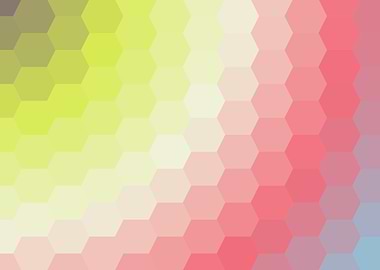 Green Trianglify colors