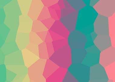 Hotpink Trianglify colors