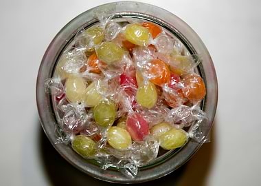 Colorful candies bon bons