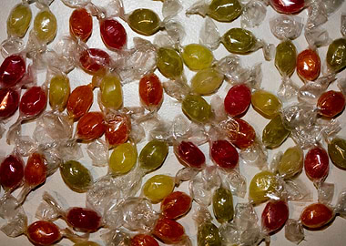 Colorful candies bon bons