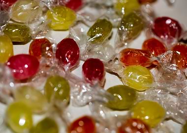 Colorful candies bon bons