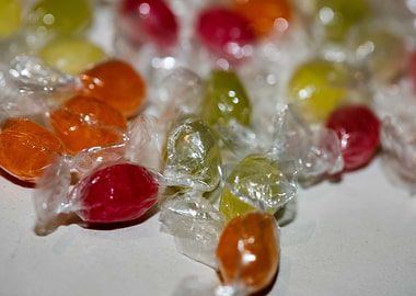 Colorful candies bon bons