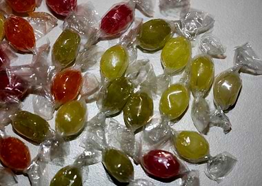 Colorful candies bon bons