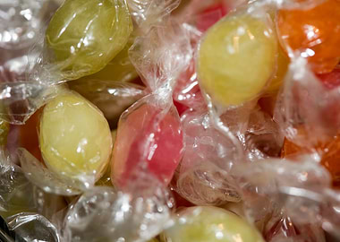 Colorful candies bon bons