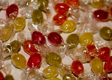 Colorful candies bon bons