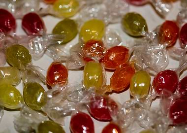 Colorful candies bon bons