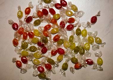 Colorful candies bon bons