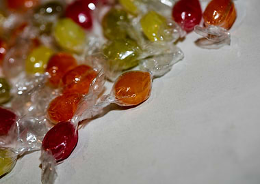 Colorful candies bon bons