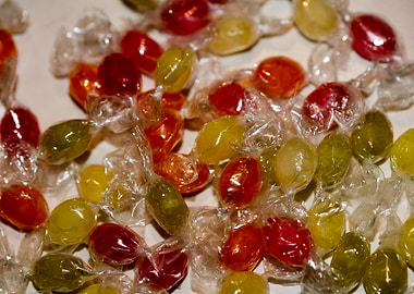 Colorful candies bon bons