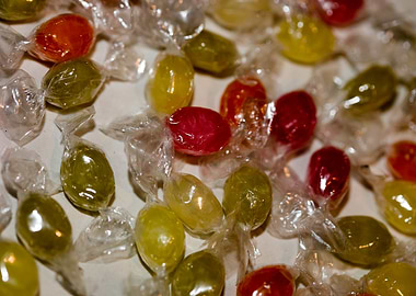 Colorful candies bon bons