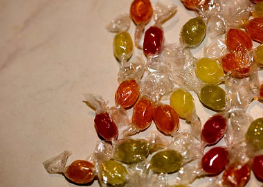 Colorful candies bon bons