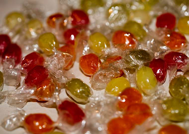 Colorful candies bon bons