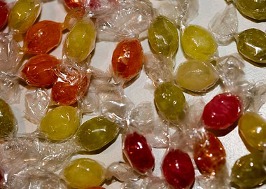 Colorful candies bon bons