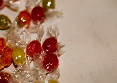 Colorful candies bon bons