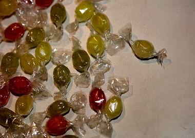 Colorful candies bon bons