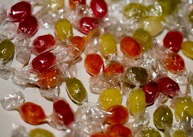 Colorful candies bon bons