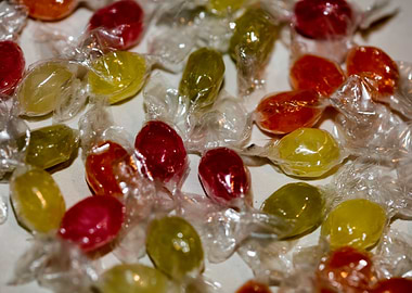 Colorful candies bon bons