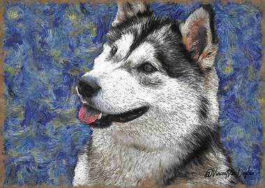 Alaskan Malamute Wall Art