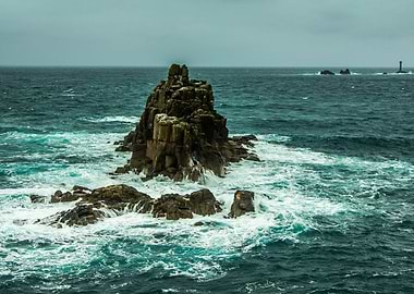Rocks Lands End Cornwall