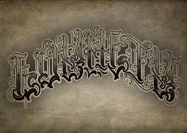 Loyalty Custom Lettering