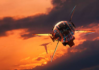 Starship Sunset