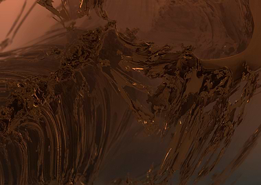 Abstract geometric fractal