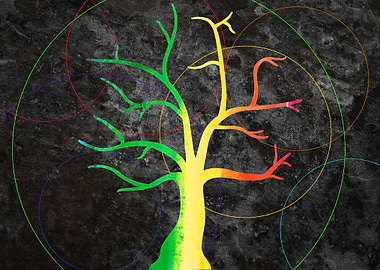 Rainbow tree