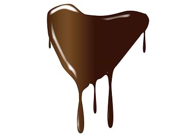 Melting Chocolate Heart