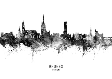Bruges Skyline Belgium