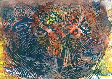 Watcher hiding in Colour