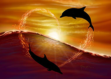 HEART OF DOLPHINS