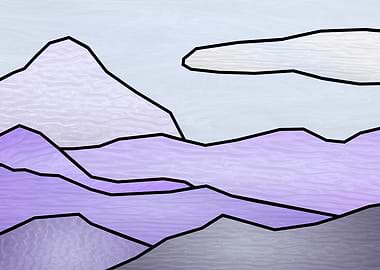 Foggy Mountain Range