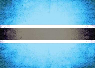 Botswana vintage flag