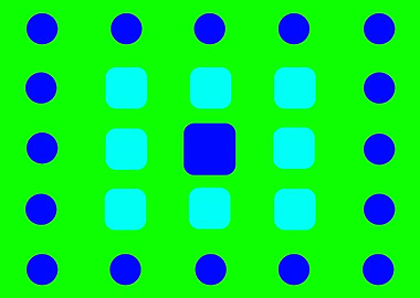 Blue Square Mix