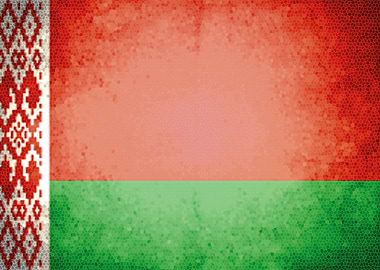 Belarus vintage flag