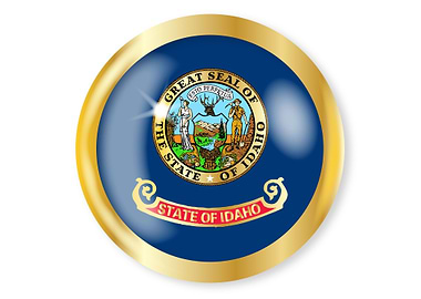 Kentucky Flag Button