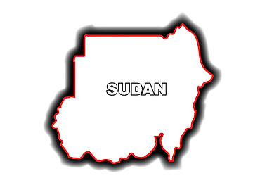 Outline Map of Sudan