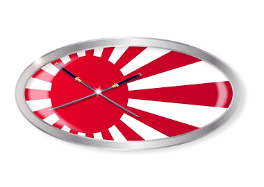 Japanese Flag and Swords