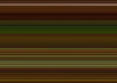 Borwn and Green Stripes