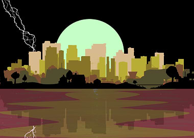 Lightning Strike City