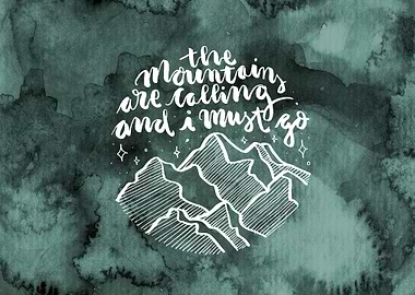Mountains are calling