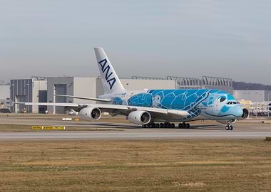First ANA A380