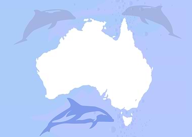Australia With Dolphins