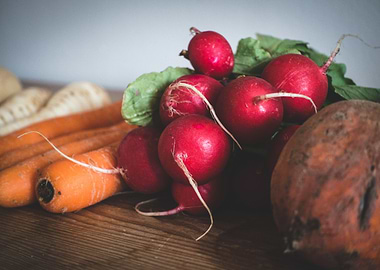 Carrots On The Table