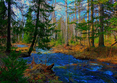 The river in the forest
