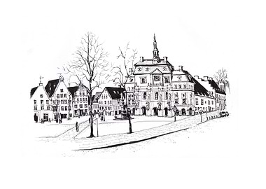 Germany Luneburg Sketch