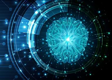 Conceptual technology illu