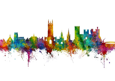 Warwick Skyline England